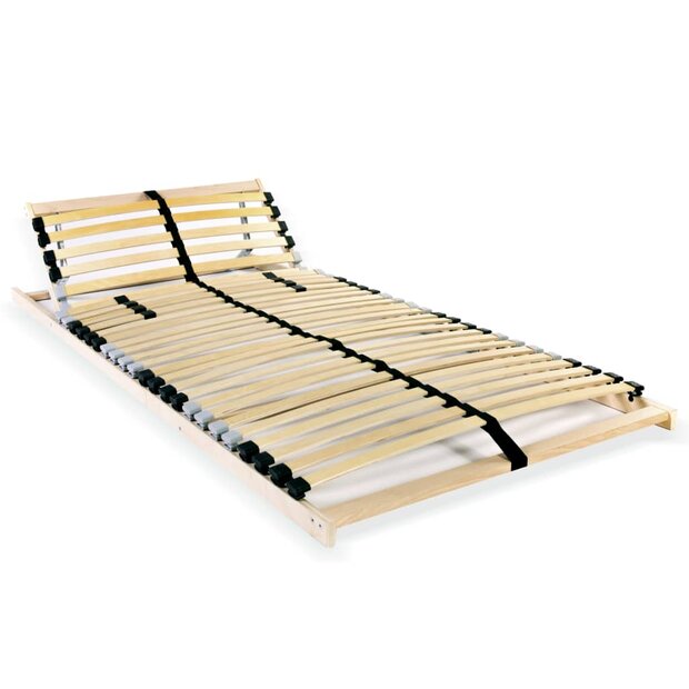 Lattenbodem met 28 latten 7 zones 70x200 cm 1