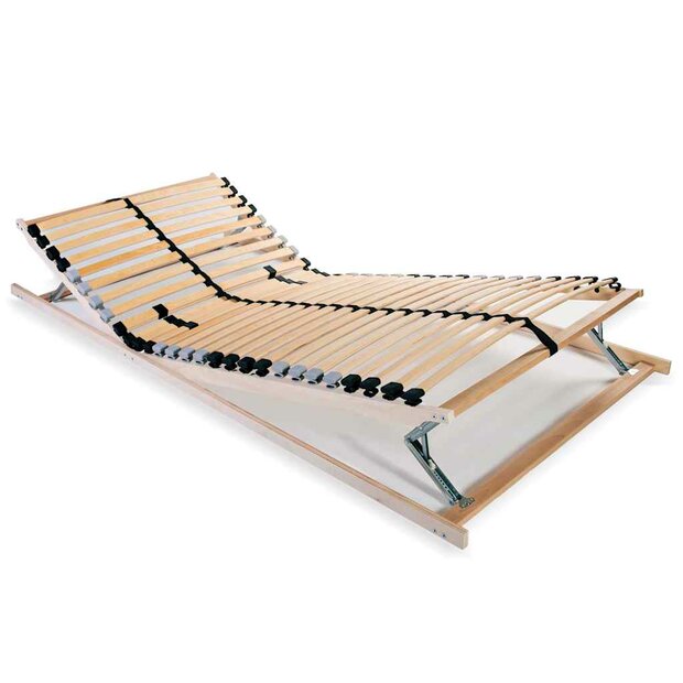 Lattenbodem met 28 latten 7 zones 80x200 cm 1
