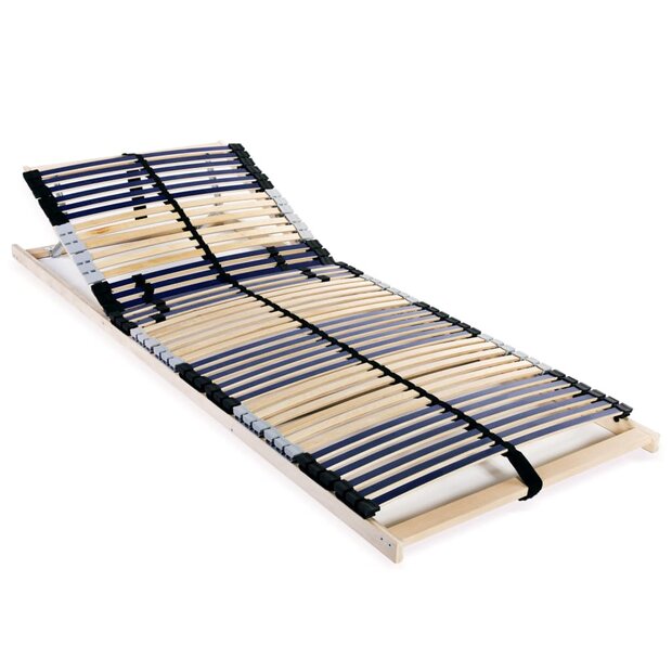 Lattenbodem met 42 latten 7 zones 90x200 cm 1