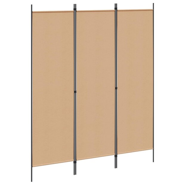 Kamerscherm Beige 150 x 180 cm Stof 1