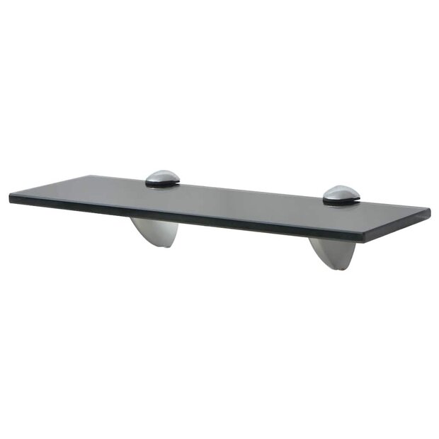 Zwevend schap 30x10 cm 8 mm glas 1
