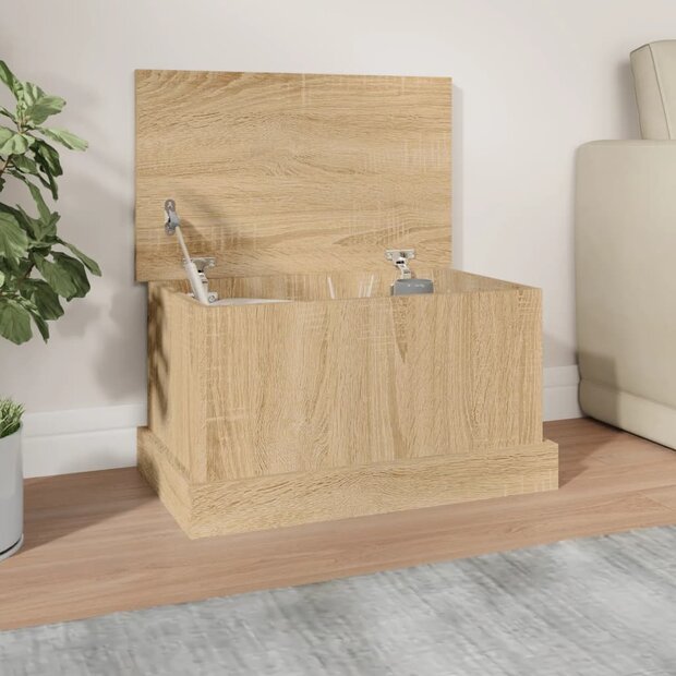 Opbergbox Sonoma Eiken 50x30x28 cm Bewerkt Hout 1