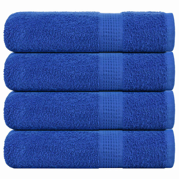 Handdoeken FROGN 4 st 50x100 cm 360 g/m&sup2; blauw 1