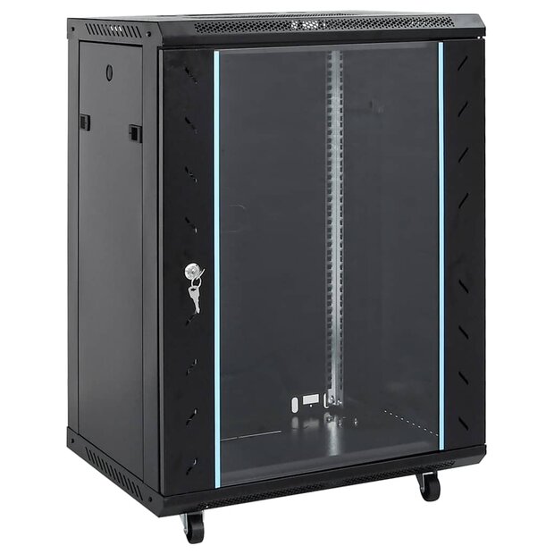 15U Netwerkkast met Draaipoten 19" IP20 60x45x86 cm 1