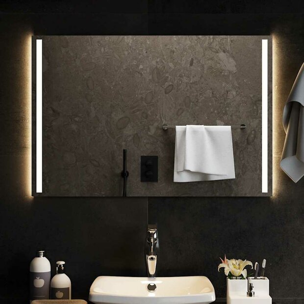 Badkamerspiegel LED 90x60 cm 1