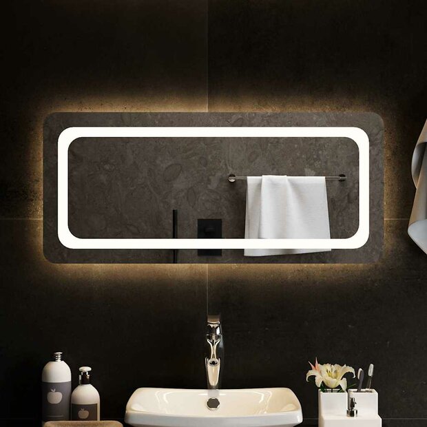 Badkamerspiegel LED 90x40 cm 1