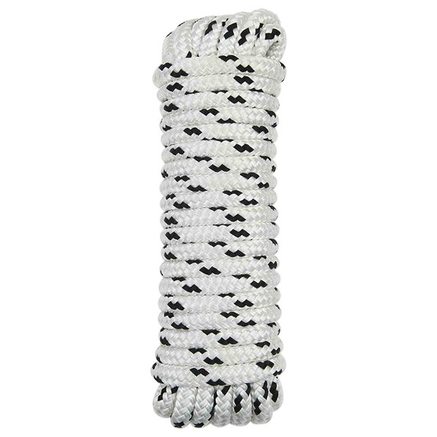 Boottouw 6 m 1.4 Wit en zwart Polyester 1