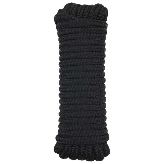 Boottouw 6 m 1.4 Zwart Polyester 1