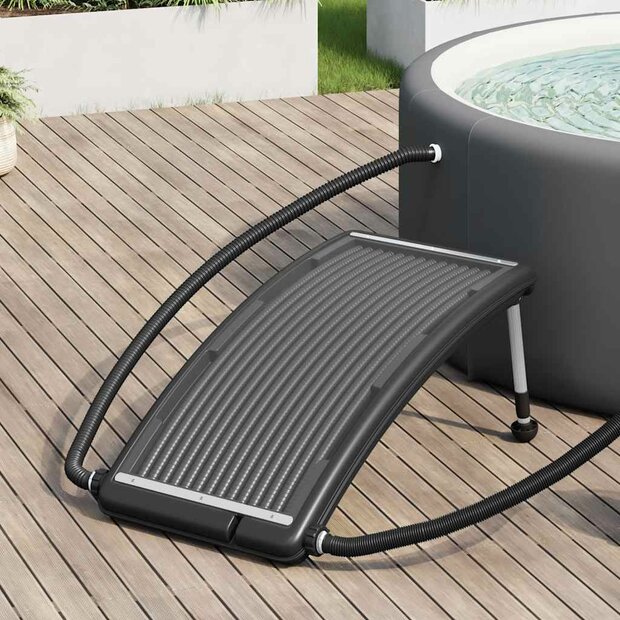 Zwembadverwarmingspaneel solar gebogen 110x65 cm 1