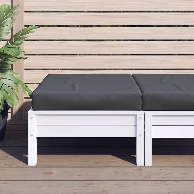 Palletkussen 60x60x6 cm oxford stof antracietkleurig 1