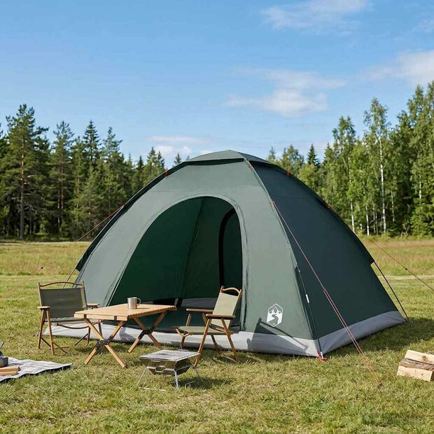 Kamperen tent met dak Legergroen 275 x 215 x 125 cm 1