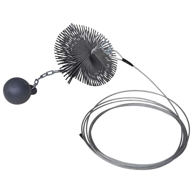 Schoorsteenborstel rond &amp;Oslash; 15 cm 1