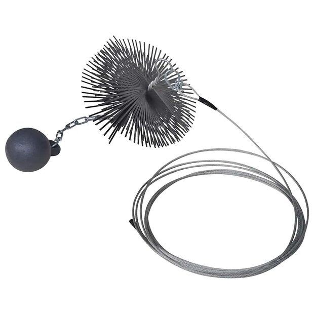 Schoorsteenborstel rond &amp;Oslash; 20 cm 1