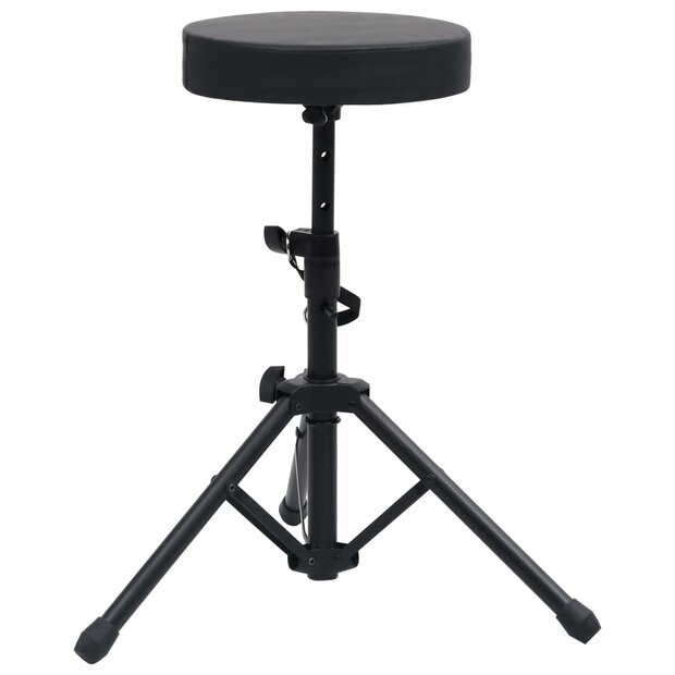Drumkruk verstelbaar rond zwart 1