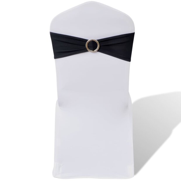 Decoratief stoellint met een diamant 25 stuks (zwart) 1