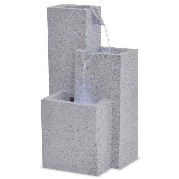 Kamerfontein met LED-verlichting polyresin 1