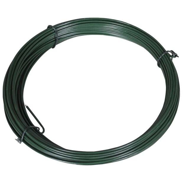 Hekbinddraad 25 m 1,4/2 mm staal groen 1