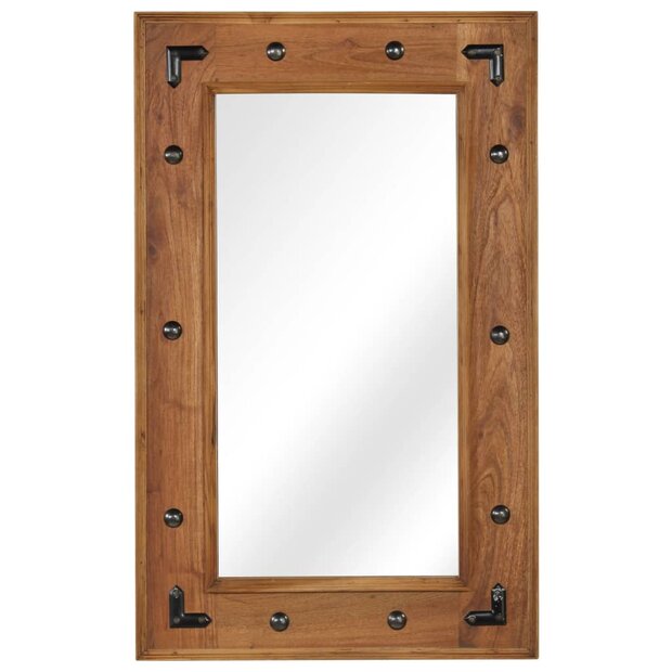 Spiegel 50x80 cm massief acaciahout 1