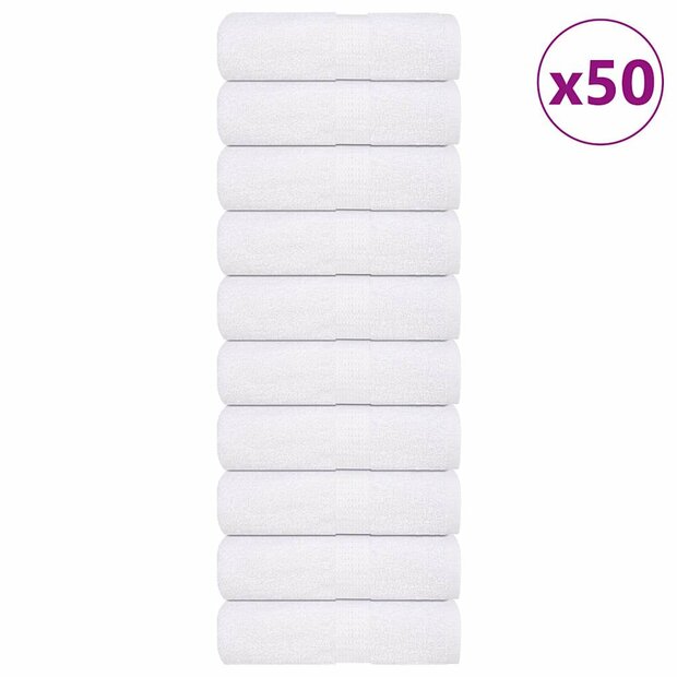 Gastendoekjes FROGN 50 st 30x50 cm 360 g/m&amp;sup2; wit 1