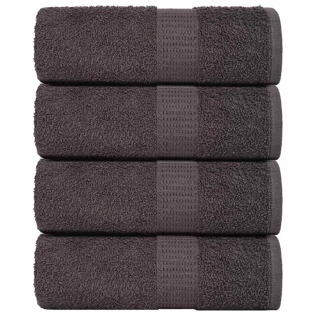 Gastendoekjes FROGN 4 st 30x50 cm 360 g/m&amp;sup2; antraciet 1