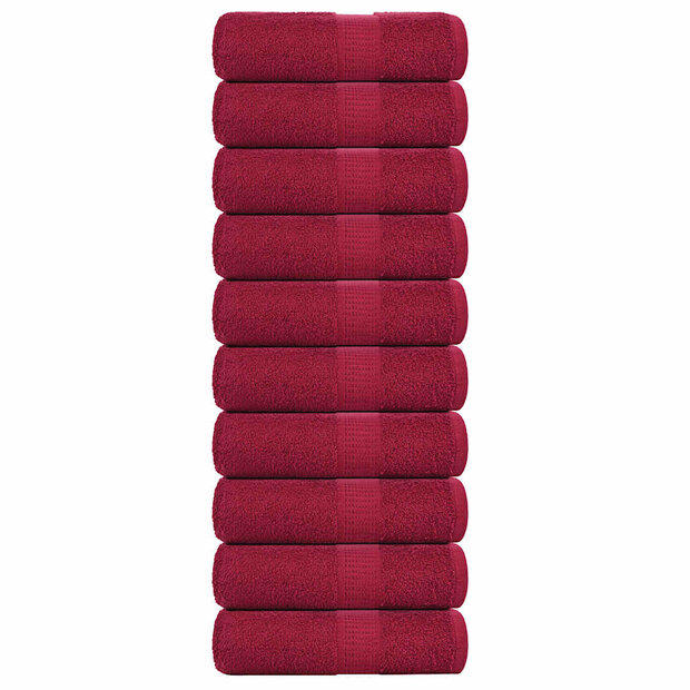 Gastendoekjes FROGN 10 st 30x50 cm 360 g/m&amp;sup2; bordeaux 1