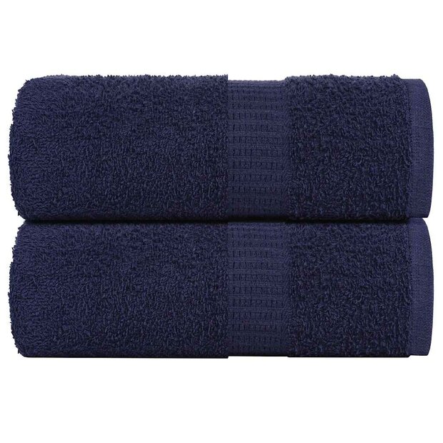 Gastendoekjes FROGN 2 st 30x50 cm 360 g/m&amp;sup2; marineblauw 1