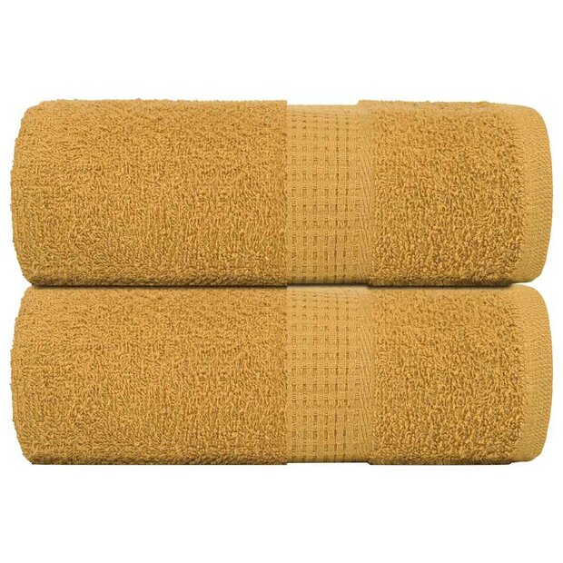 Gastendoekjes FROGN 2 st 30x50 cm 360 g/m&amp;sup2; goud 1