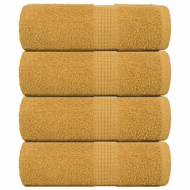 Gastendoekjes FROGN 4 st 30x50 cm 360 g/m&amp;sup2; goud 1