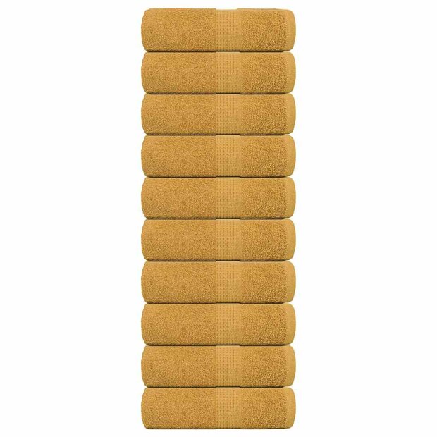 Gastendoekjes FROGN 10 st 30x50 cm 360 g/m&amp;sup2; goud 1