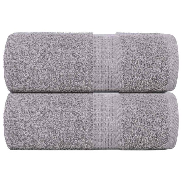 Gastendoekjes FROGN 2 st 30x50 cm 360 g/m&amp;sup2; grijs 1