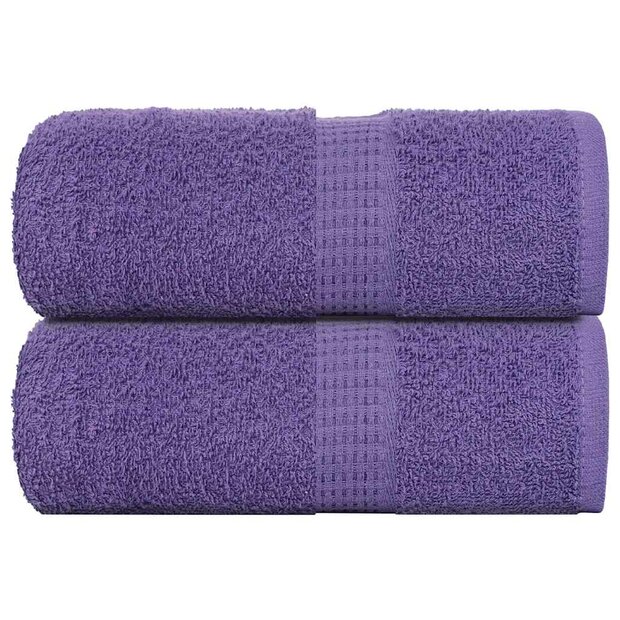 Gastendoekjes FROGN 2 st 30x50 cm 360 g/m&amp;sup2; paars 1