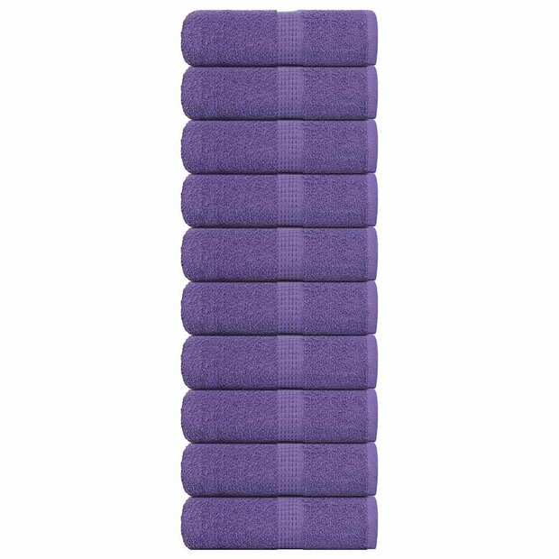 Gastendoekjes FROGN 10 st 30x50 cm 360 g/m&amp;sup2; paars 1