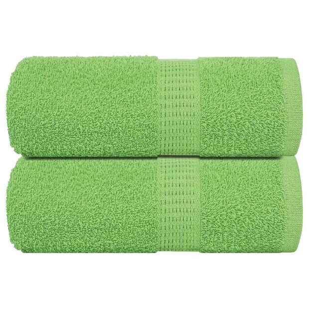 Gastendoekjes FROGN 2 st 30x50 cm 360 g/m&amp;sup2; appelgroen 1