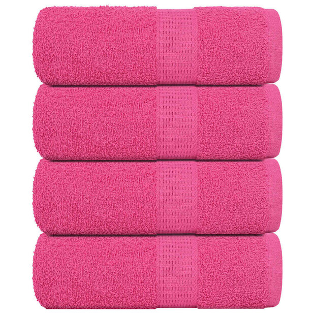 Gastendoekjes FROGN 4 st 30x50 cm 360 g/m&amp;sup2; roze 1