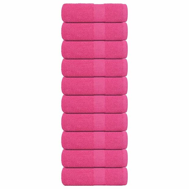 Gastendoekjes FROGN 10 st 30x50 cm 360 g/m&amp;sup2; roze 1