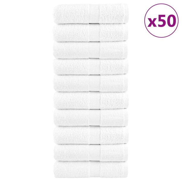 Gastendoekjes SOLUND 50 st 600 g/m&amp;sup2; 30x50 cm wit 1