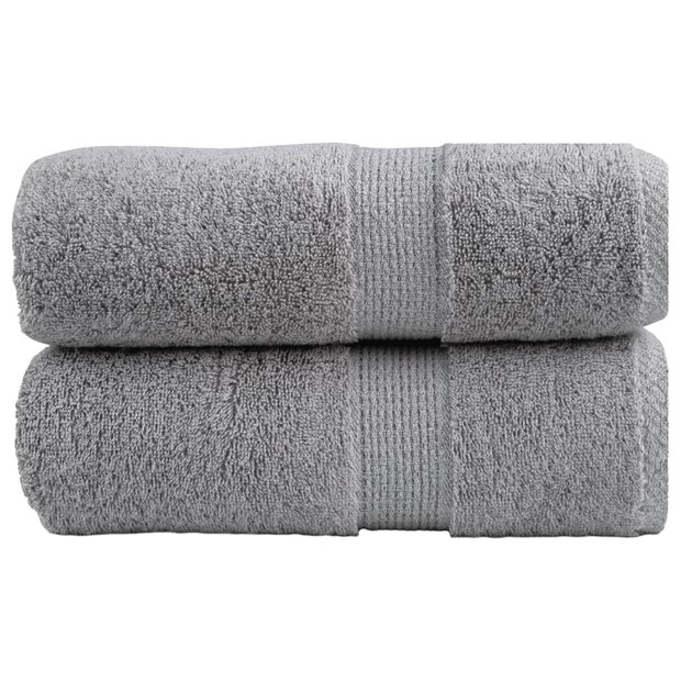 Gastendoekjes SOLUND 2 st 600 g/m&amp;sup2; 30x50 cm grijs 1