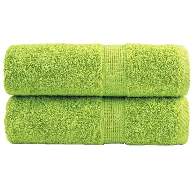 Gastendoekjes SOLUND 2 st 600 g/m&amp;sup2; 30x50 cm appelgroen 1