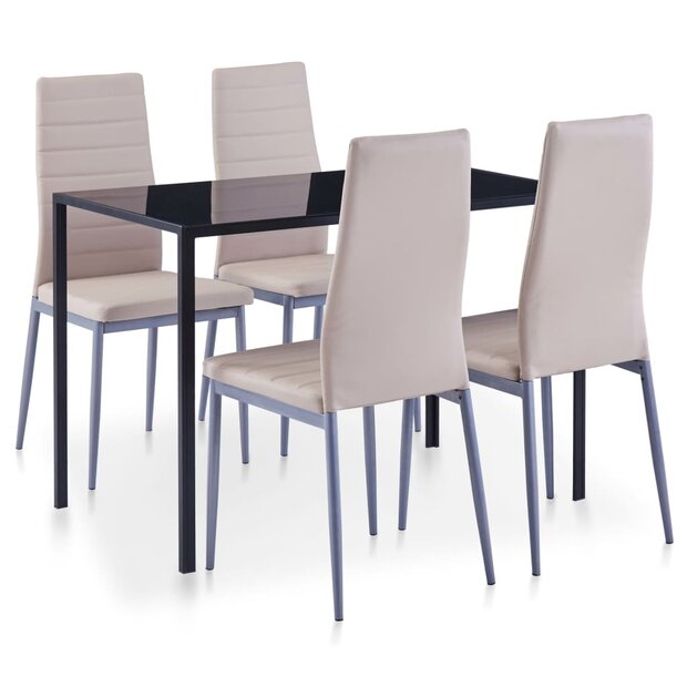 5-delige Eethoek cappuccino 1