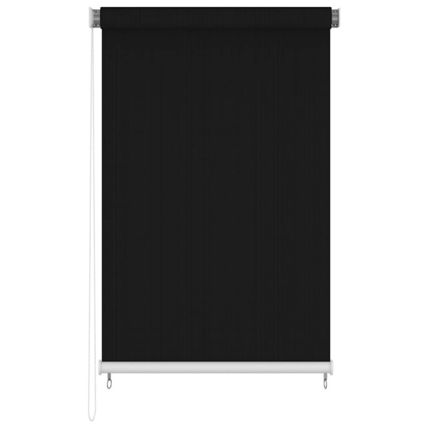 Rolgordijn voor buiten 185(B)x230(H) cm zwart 1