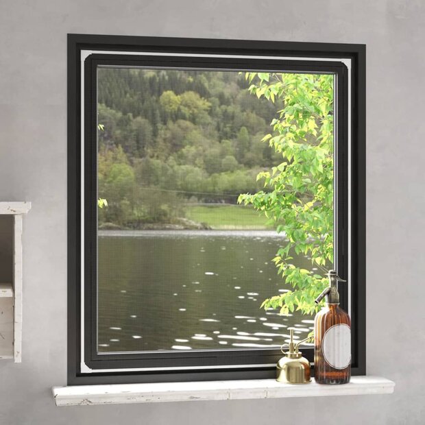 Insectenhor voor ramen magnetisch 130x150 cm wit 1