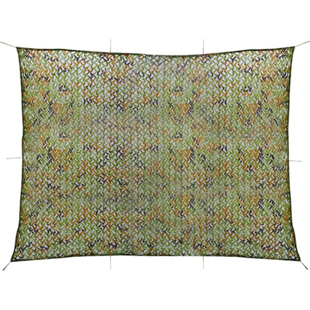 Camouflagenet met opbergzak 3x4 m 1