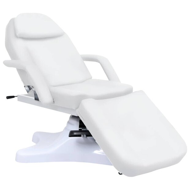 Massagetafel 180x62x(86,5-118) cm wit 1