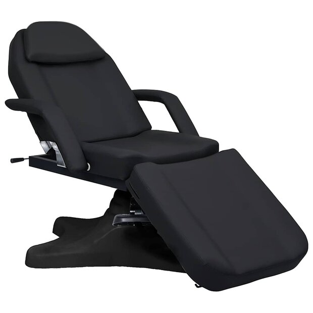 Massagetafel 180x62x(86,5-118) cm zwart 1