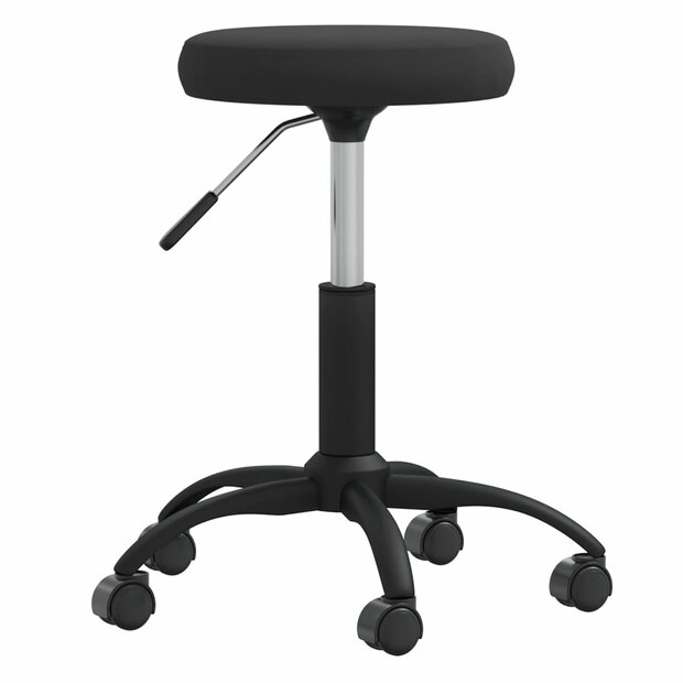 Massagekruk fluweel zwart 1