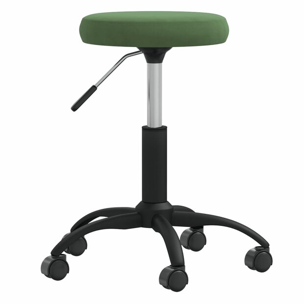 Massagekruk fluweel donkergroen 1