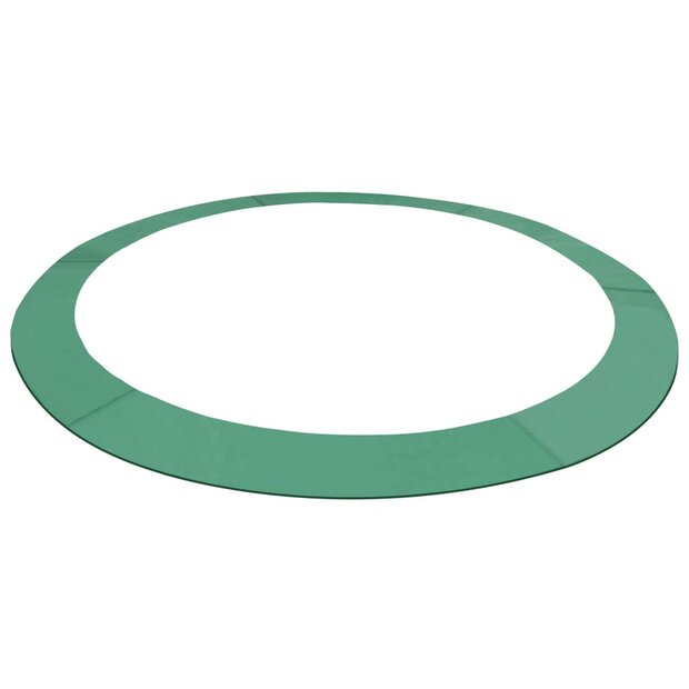 Veiligheidsmat voor 3,96 m ronde trampoline PE groen 1