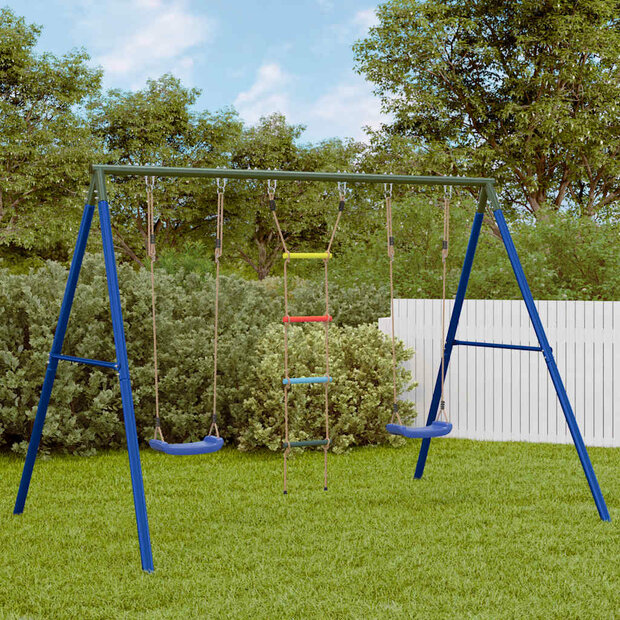 Schommelset met schommels en ladder 1