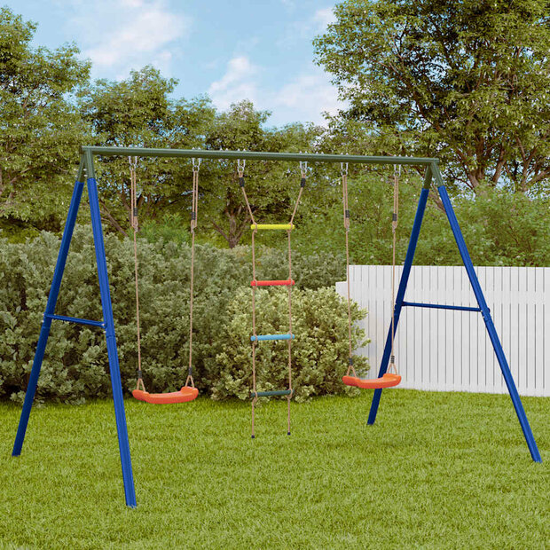 Schommelset met schommels en ladder 1