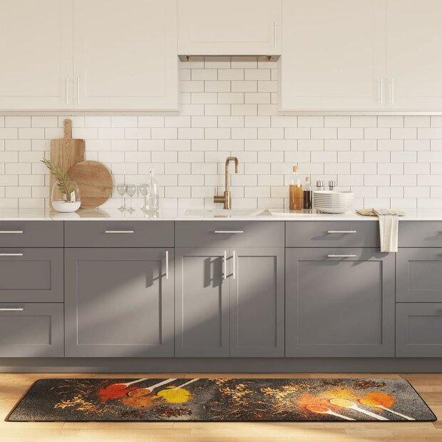 Keukenmat wasbaar 60x180 cm meerkleurig 1